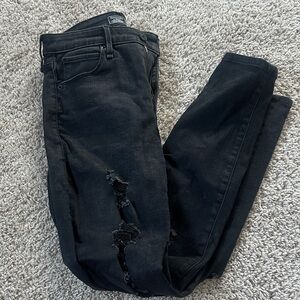 Abercrombie High Rise super skinny jeans